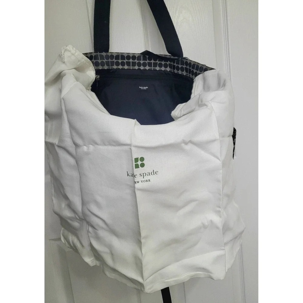Kate Spade Dot Noel Black Canvas Large Tote Diaper Bag, and more
